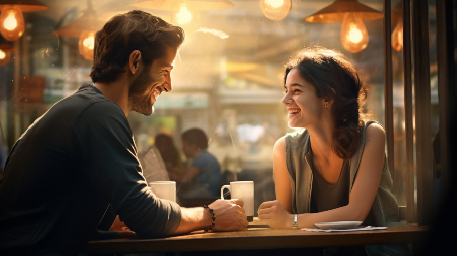 a coffee shop is a great place to meet women