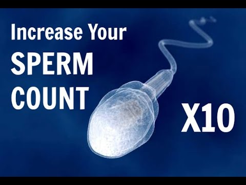To increase sperm load supplements 3 Best