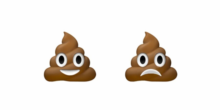 pile of poo emojis