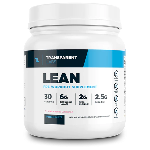 Lean Pre Workout is the best tasting pre workout