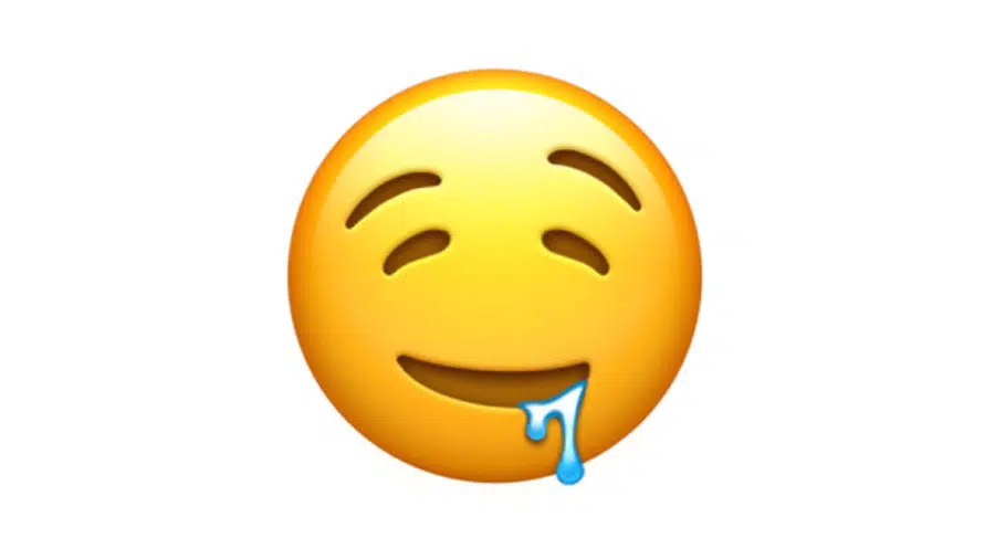 Drool emoji
