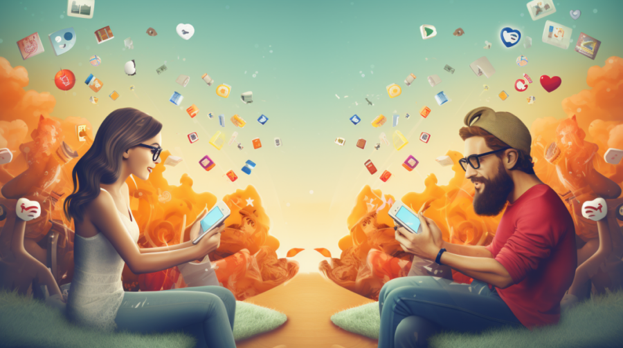 social media vs dating apps