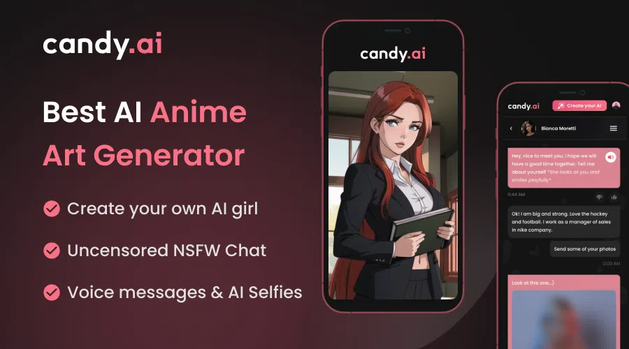Candy AI Banner: Best AI Anime Art Generator