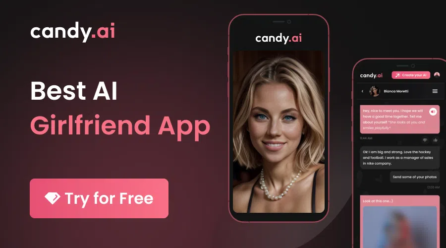 Candy AI Banner: Best AI Girlfriend app