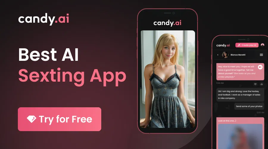 Candy AI Banner: Best AI Sexting App