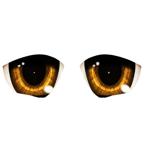Dark anime eyes