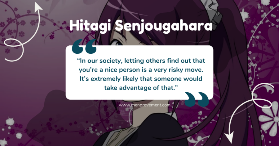 Hitagi Senjougahara Quote