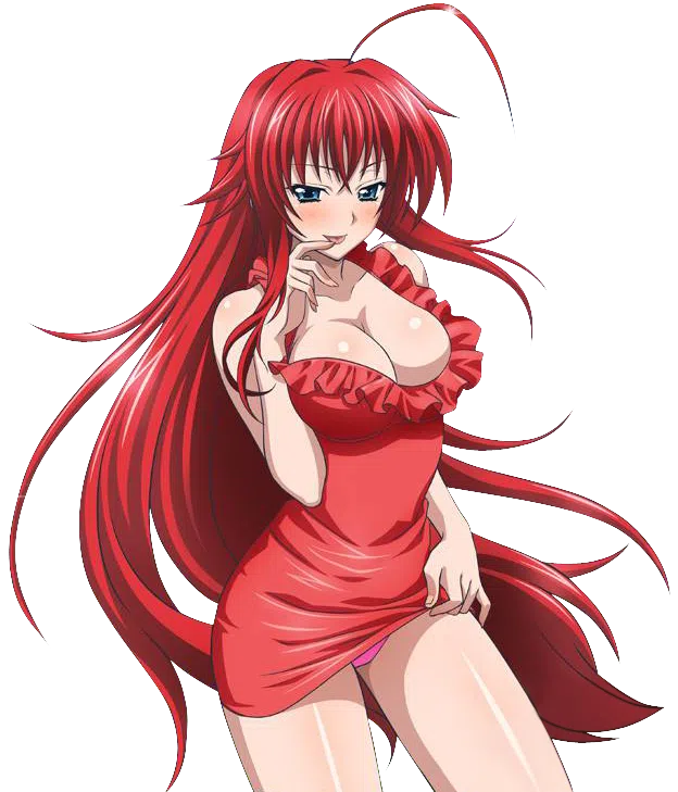 Rias gremory in sexy dress