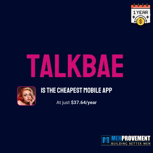 TalkBae AI is the cheapest AI girlfriend mobile app with a monthly plan