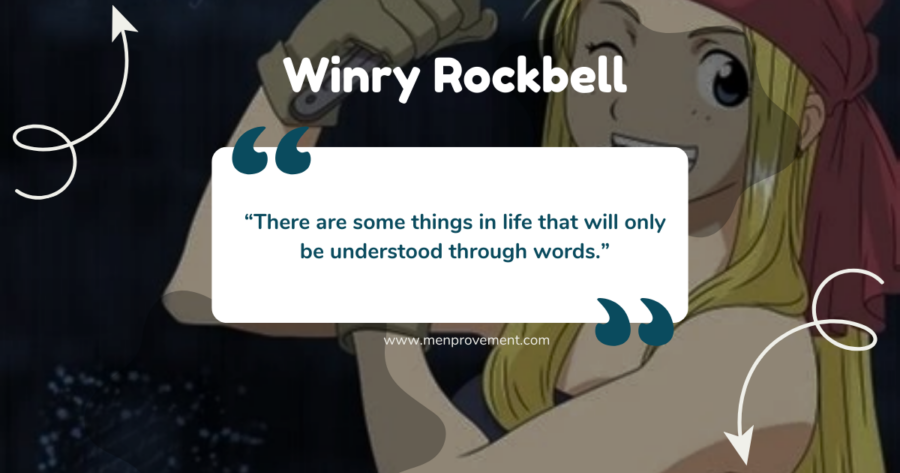 Winry Rockbell Quote